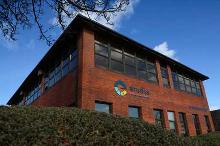 Become part of something big External view of the Erudus office.